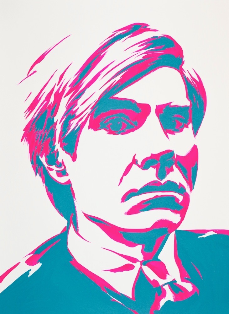 Andy Warhol 30x22 gouache on watercolor paper 2020