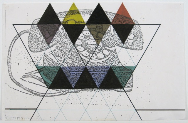 Untitled 1990 11x17 ink on paper
