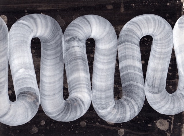 Untitled 1996 8.5x14 mixed media on paper
