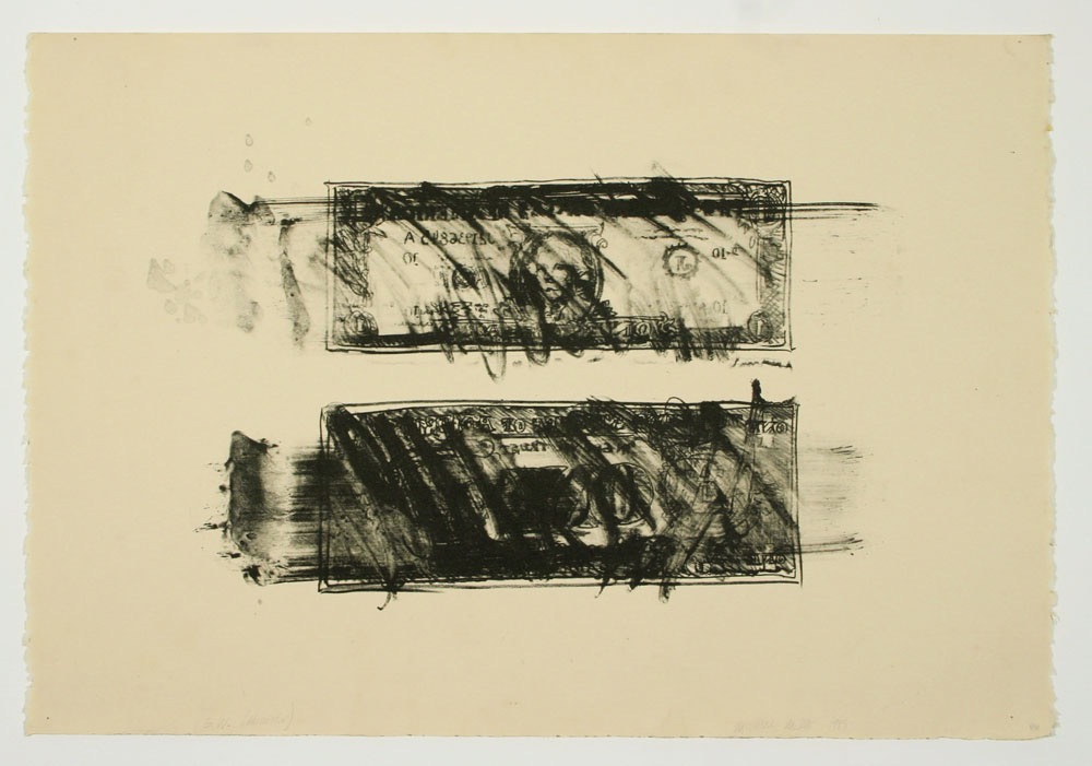 G.W. Rectified 1985 15x22 lithograph