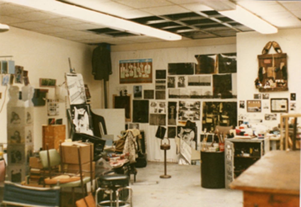 studio view MCA 1988 contains at least 37 abandoned/destroyed works