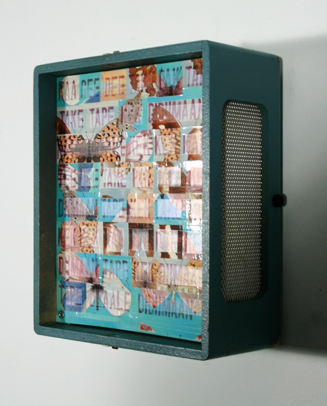The Kurt Schwitters Bird Boxed 2000 11.5x10x5 mixed media NFS