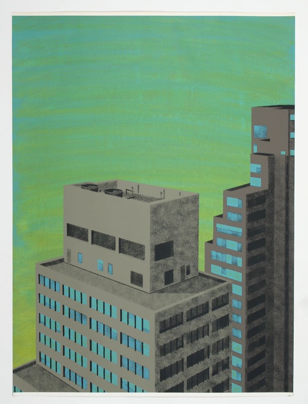 Untitled (NYC) 3 2009 29x22 acrylic on paper