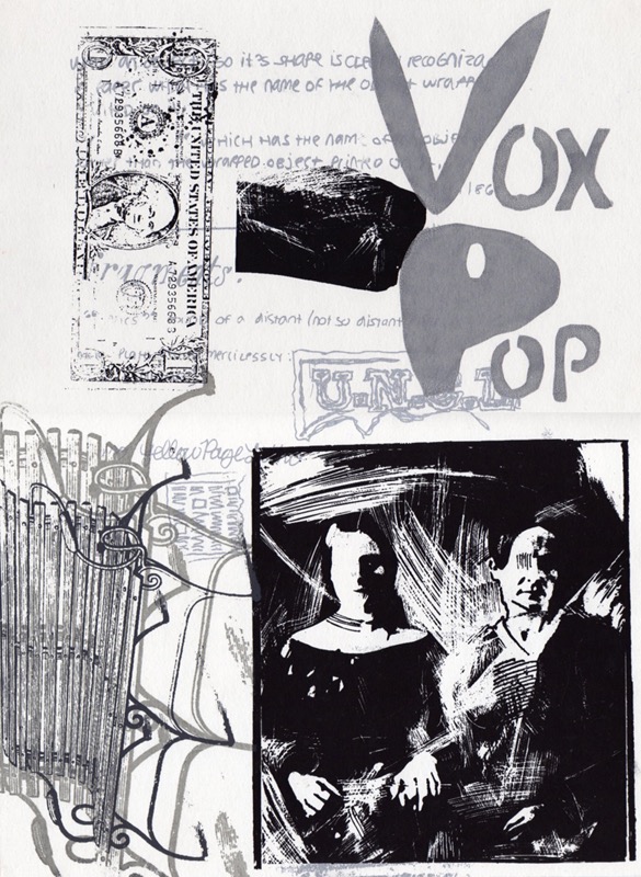 remix 12x9 screenprint 1986