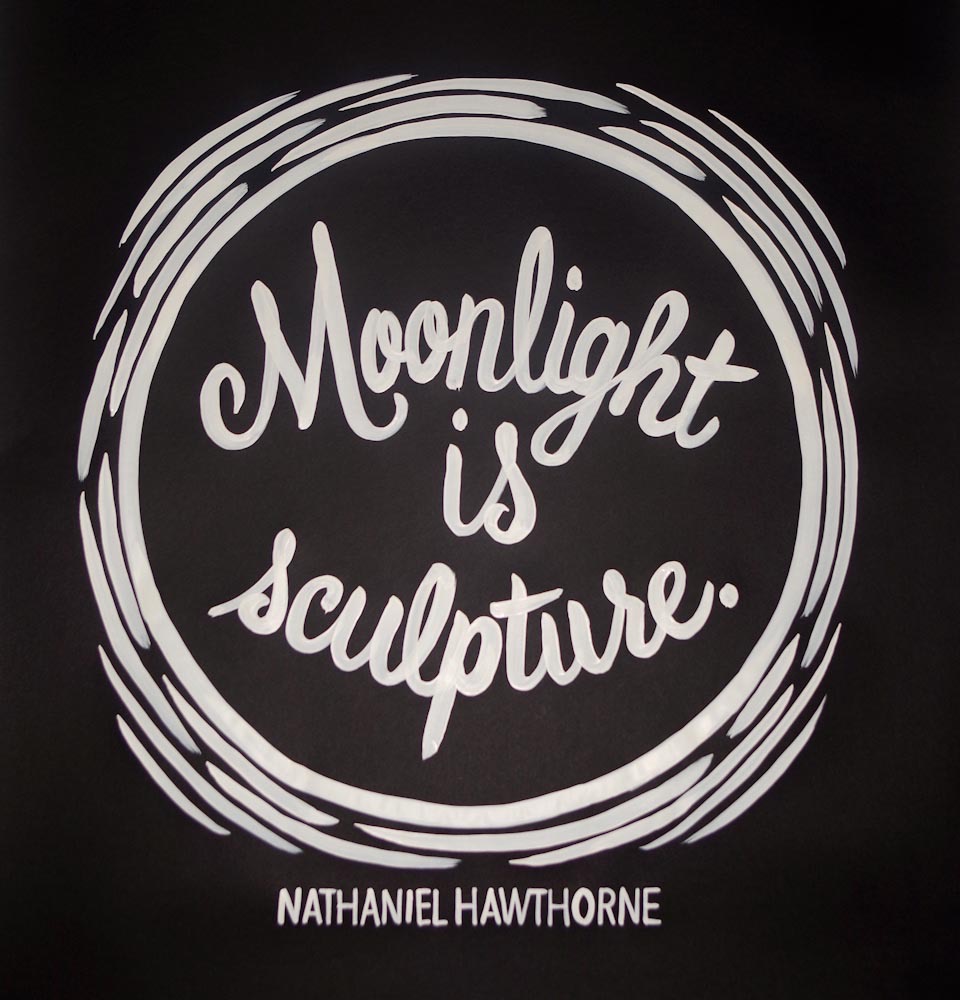 Nathaniel Hawthorne 1a 42x40 acrylic on paper
