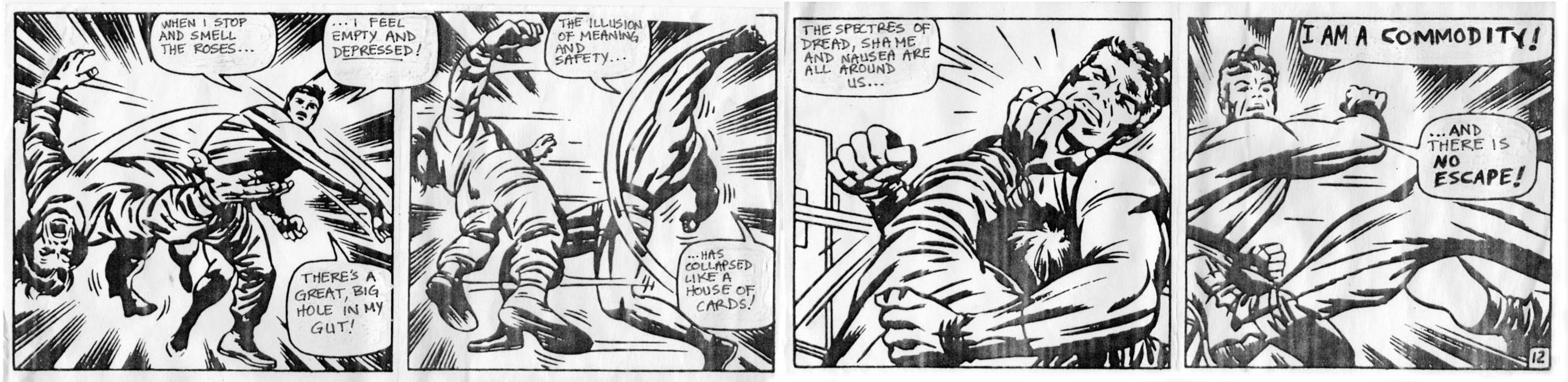 Jack Kirby detourned by Hans Michaud